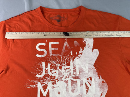 Sean John Graphic Tee 3XL Red 100% Cotton Crewneck Short Sleeve Streetwear