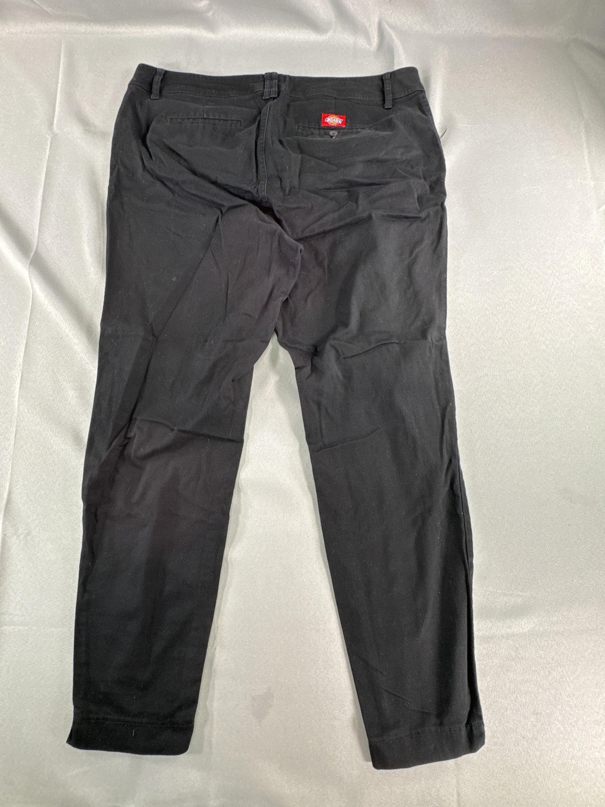 Dickies Girl Pants Womens 18 Black Skinny Stretch Casual School Uniform Chino