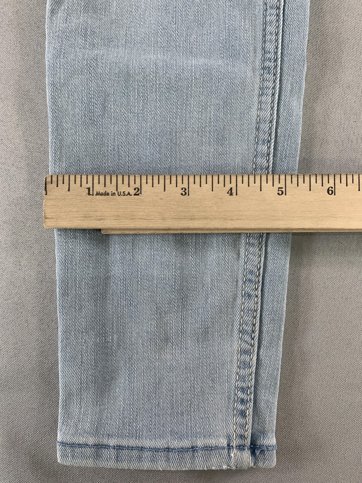 Hollister Jeans Womens 28 Light Blue High-Rise Super Skinny Distressed Ripped 7R