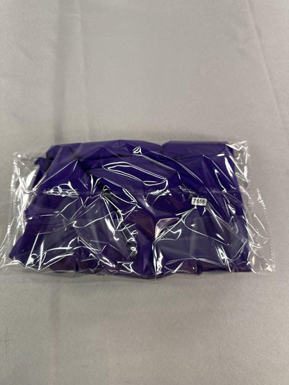 Nike Polo Shirt Mens 2XL Purple Dri-Fit Football Coach Performance Top 100 on