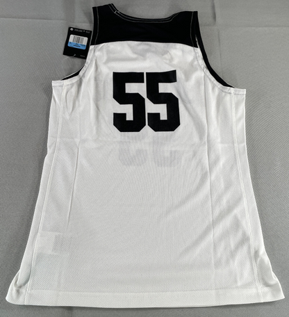 Nike Dri-FIT Colorado 55 White Black Sleeveless Basketball Jersey Womens M 80235