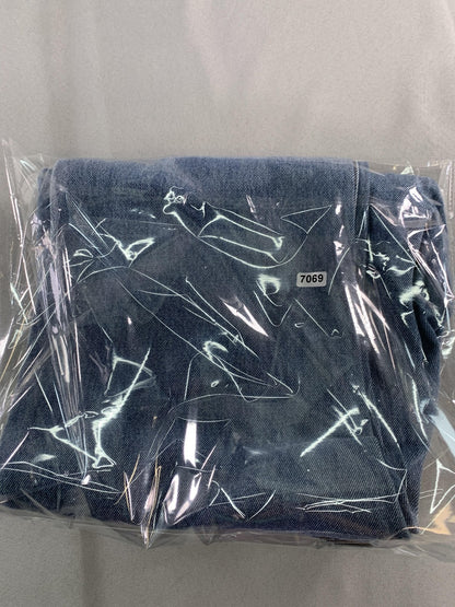 H&M Jeans Womens 12 Blue Straight Leg Distressed Denim Mid Rise Casual Pants