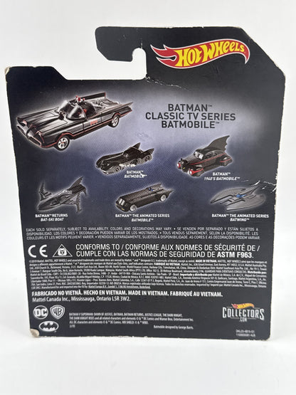 Hot Wheels Batman Classic TV Series Batmobile Diecast Car Black Metal Show