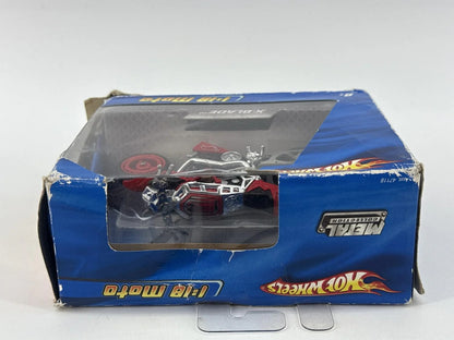Hot Wheels X Blade Motorcycle 1:18 Diecast Red Street Power Bike Model 118 NWT