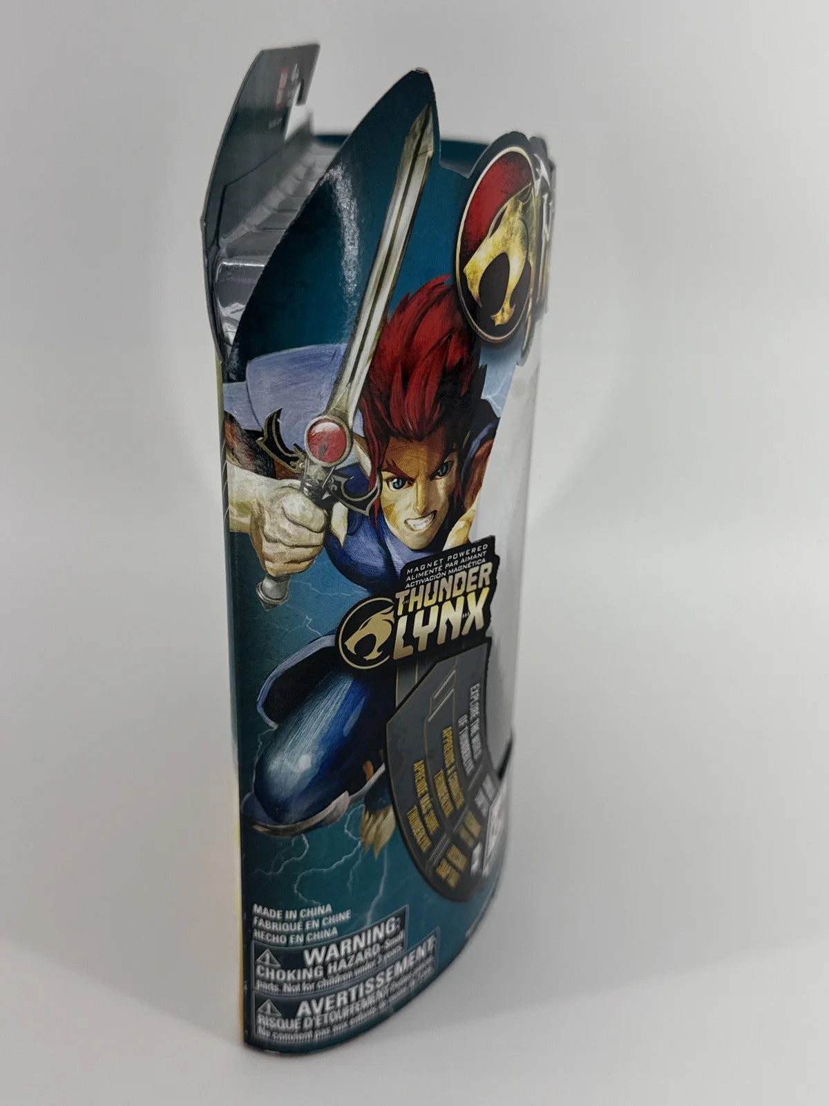 Bandai ThunderCats Lion-O 2011 Thunder Lynx 4" Action Figure w/ Sword & Sounds