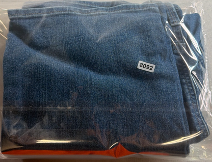 Riders By Lee Capri Jeans Womens 10M Mid Rise Stretch Denim Cropped Blue Pants