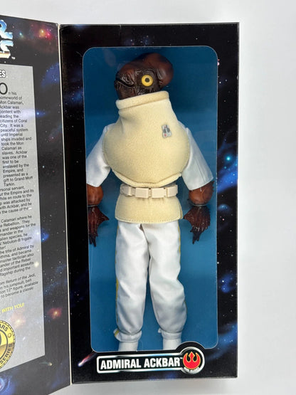 Kenner Star Wars Admiral Ackbar Collector Series 12 Figure MIB 1996 VTG HTF NWT