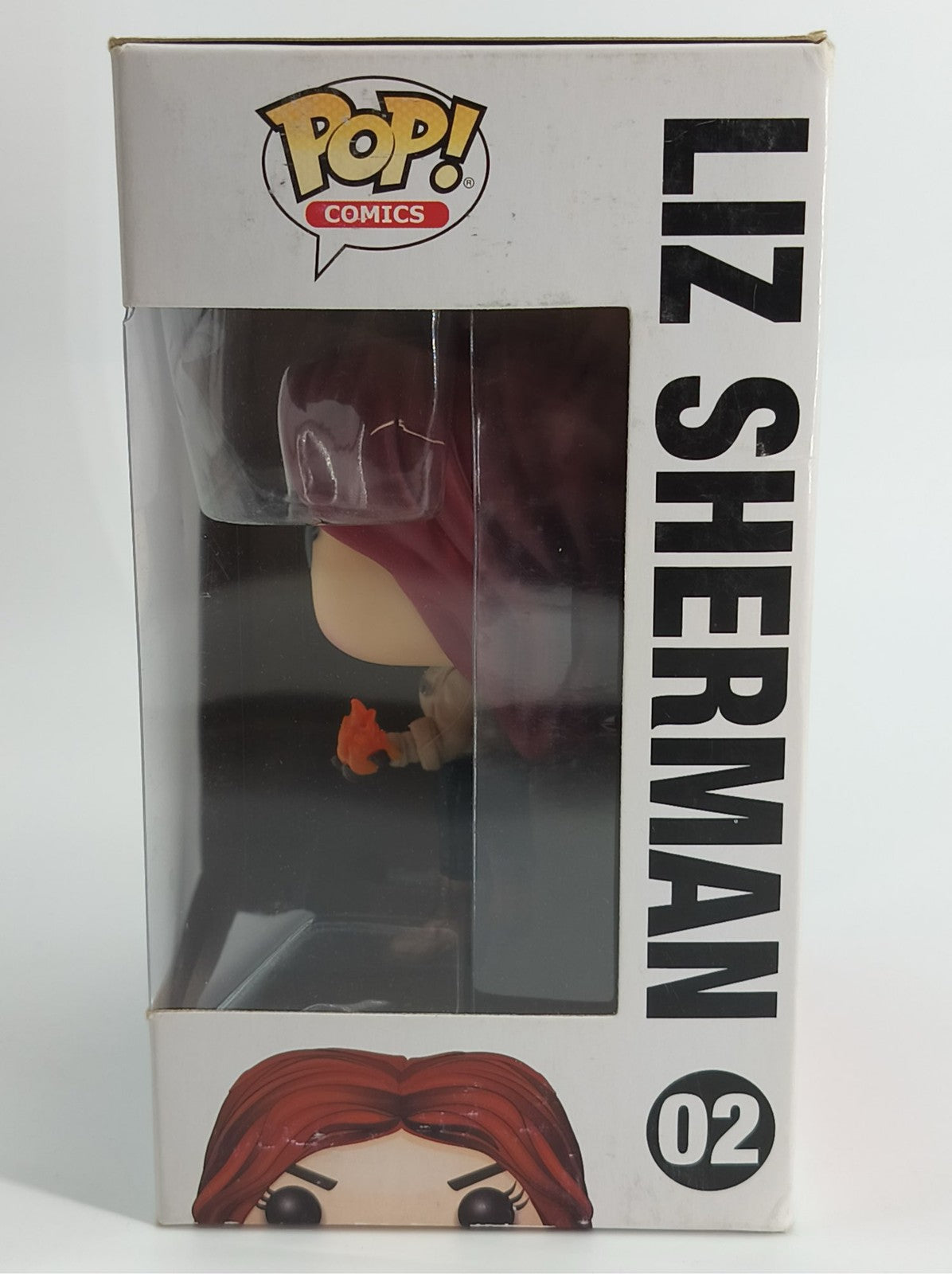 Funko Pop Hellboy Liz Sherman #02 Vinyl Figure Comics Series 2017 Pre-Owned Boxe