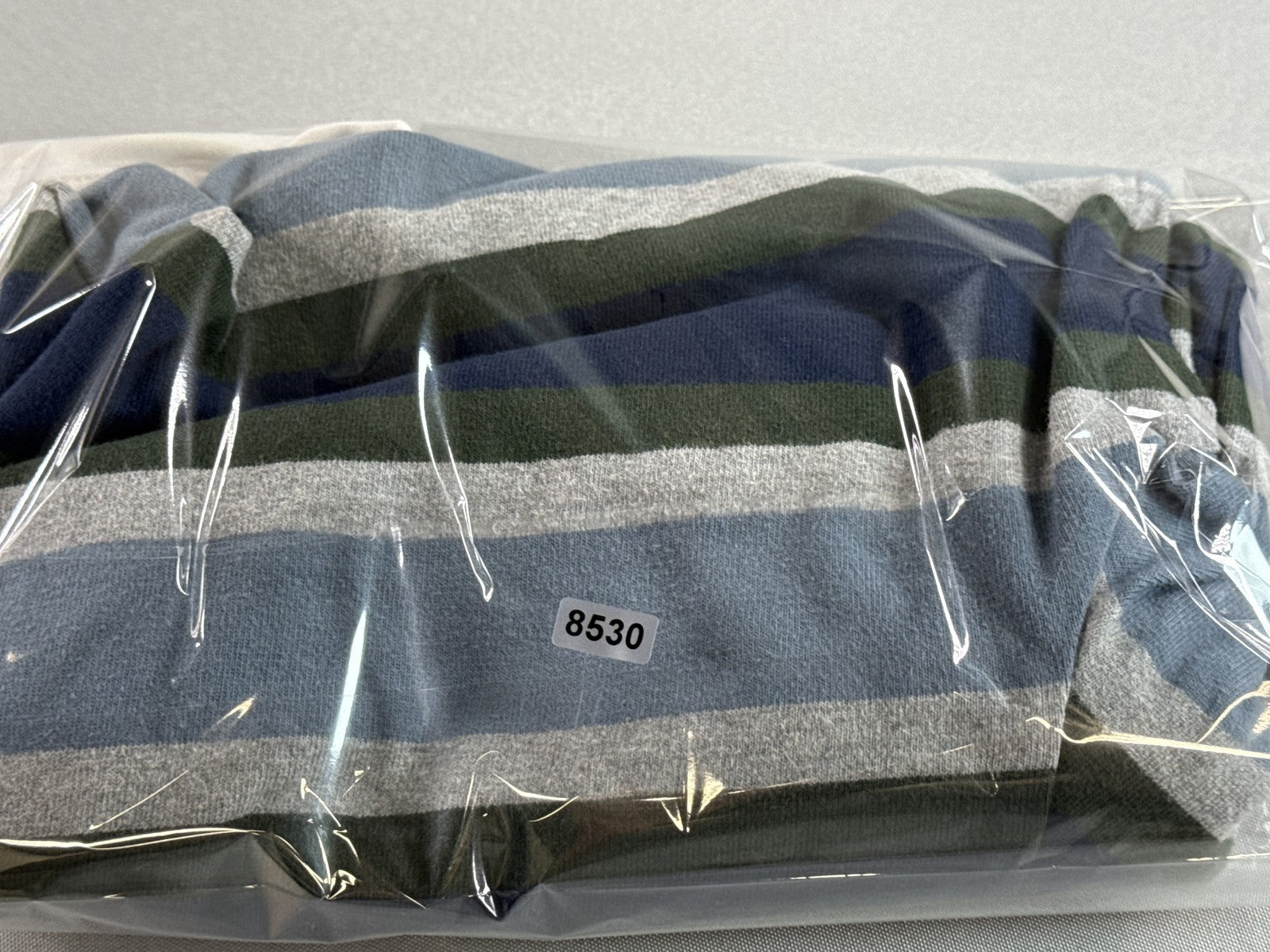 Vans Polo Shirt Mens Large Multicolor Striped Long Sleeve Collared Cotton Preppy