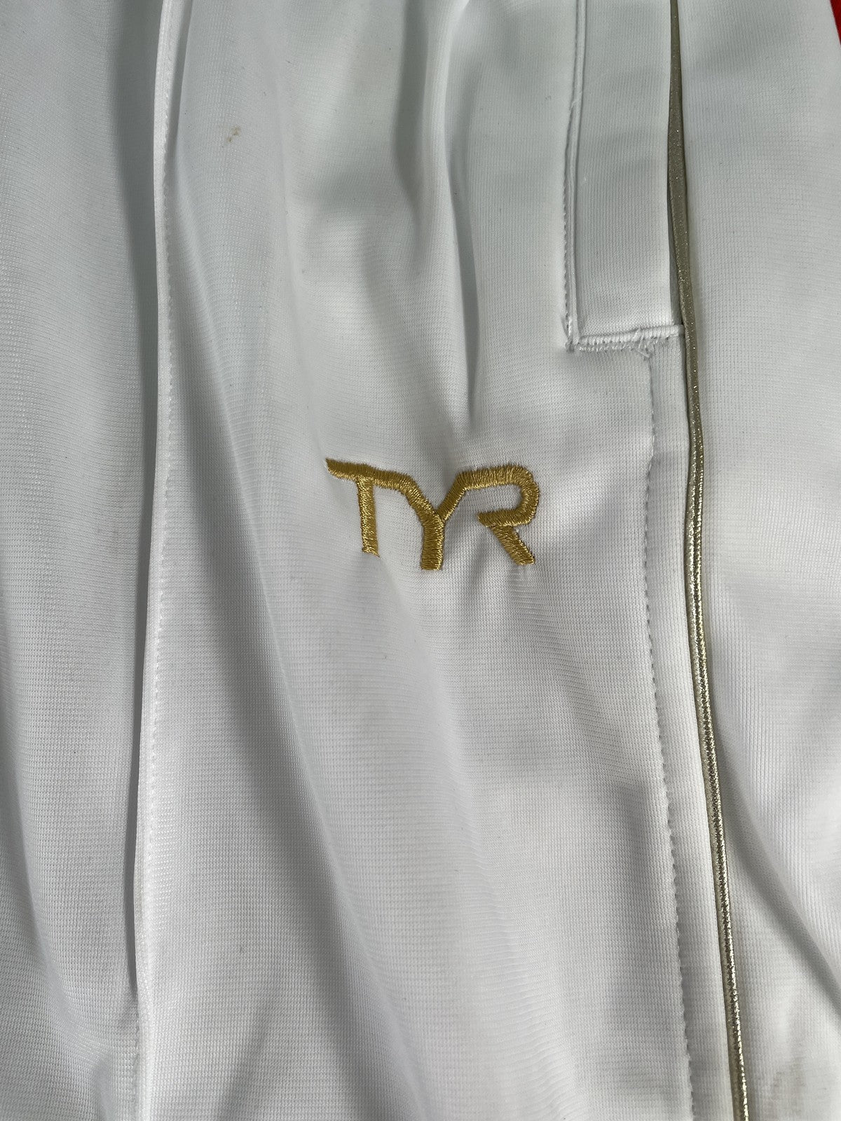 TYR Alliance Warm-Up Track Pants Womens Small Zip Pockets New Athletic Training