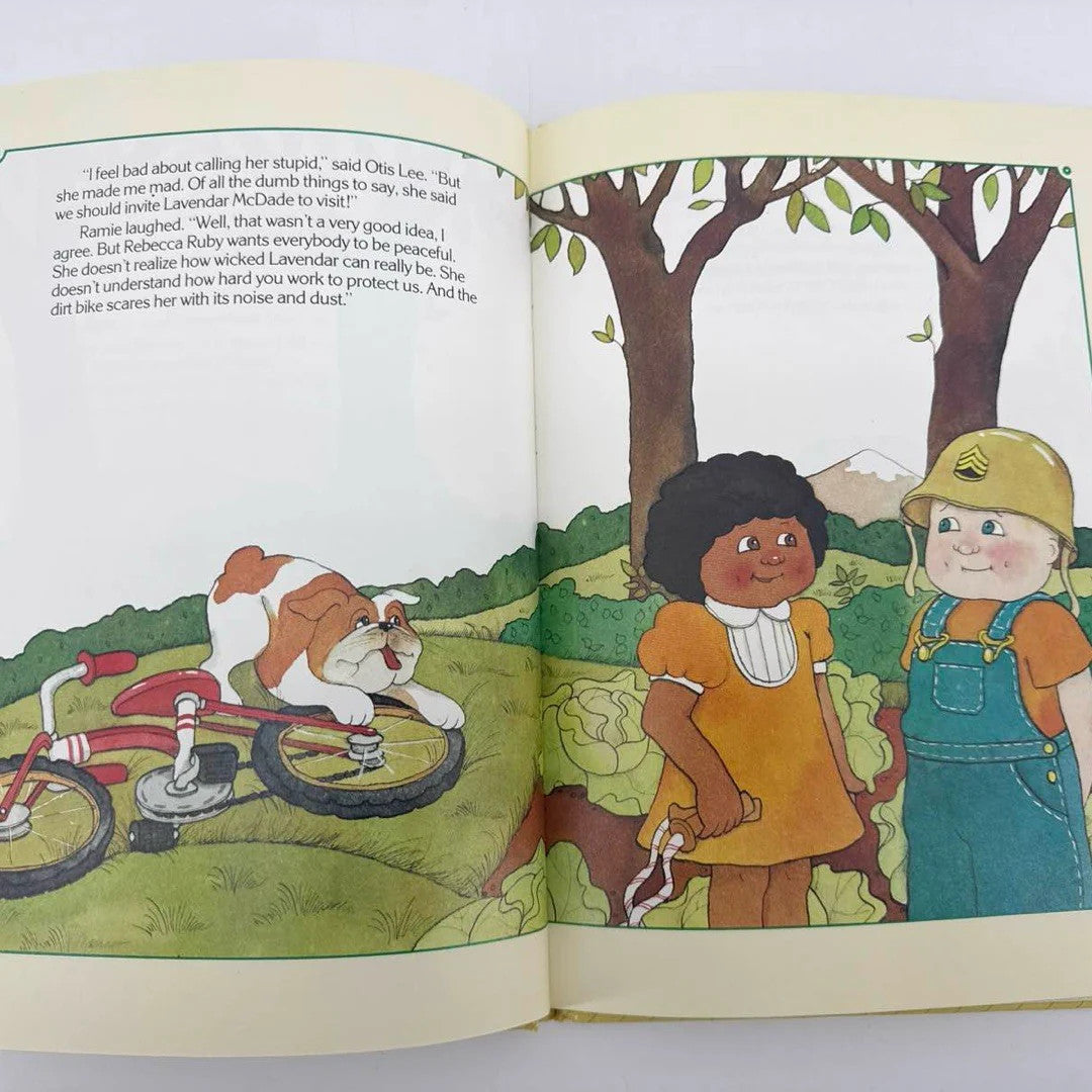 Cabbage Patch Kids Making Friends Book 1984 Parker Bros HC Vintage CPK Unbranded