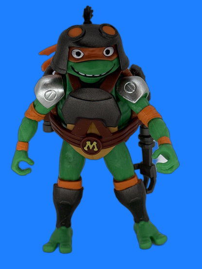 Playmates Collectible Michelangelo Action Figure Green Plastic TMNT Teenage Toy