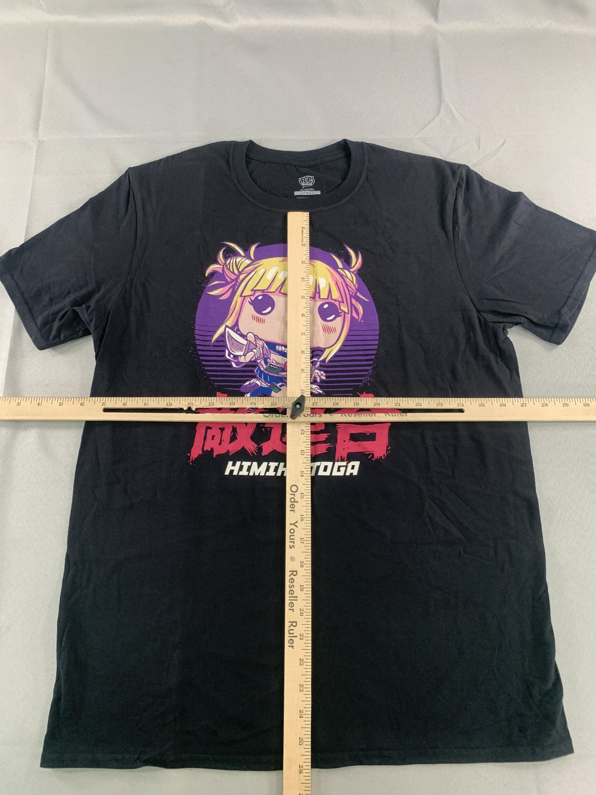 My Hero Academia Shirt Mens Large Black Himiko Toga Funko Pop Tees Anime MHA 100