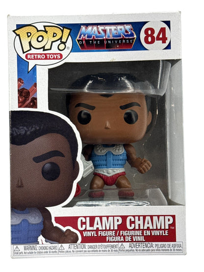 Funko Pop Masters Universe MOTU Clamp Champ 84 Vinyl Figure Standard Multicolor