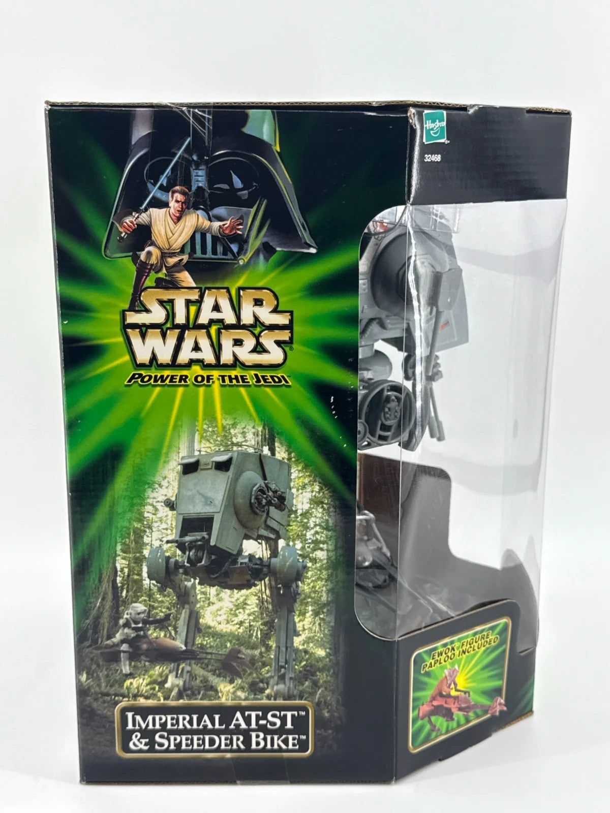 Star Wars Power of the Jedi POTJ Imperial AT-ST amp Speeder Bike Paploo 1783 NWT