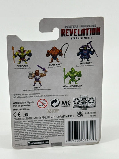 MOTU Beast Man Revelation Eternia Minis 3in MOC Mattel Netflix Figure Toy 852