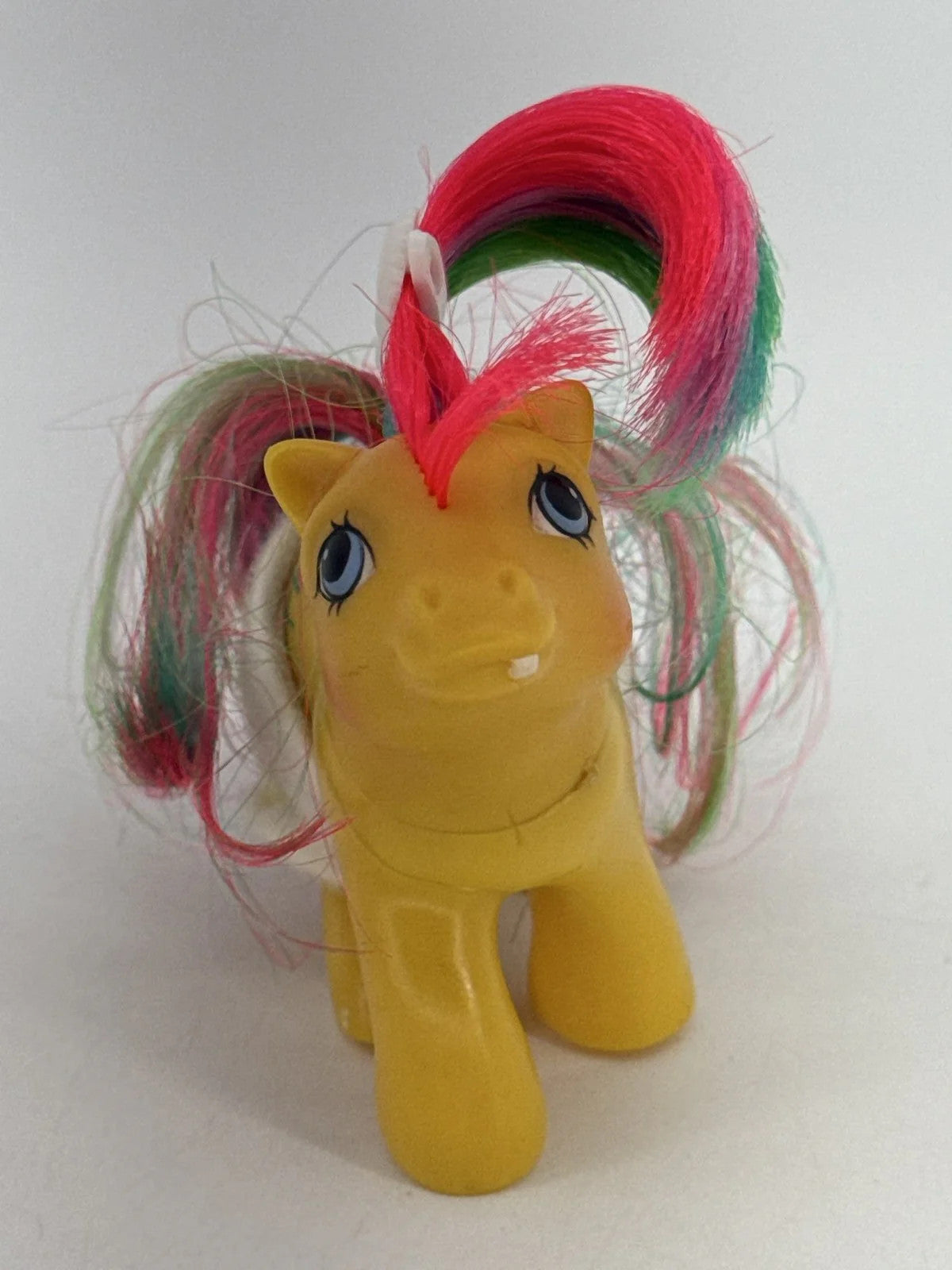 My Little Pony G1 First Tooth Baby Tic Tac Toe Yellow Earth Pony 1986 Hasbro