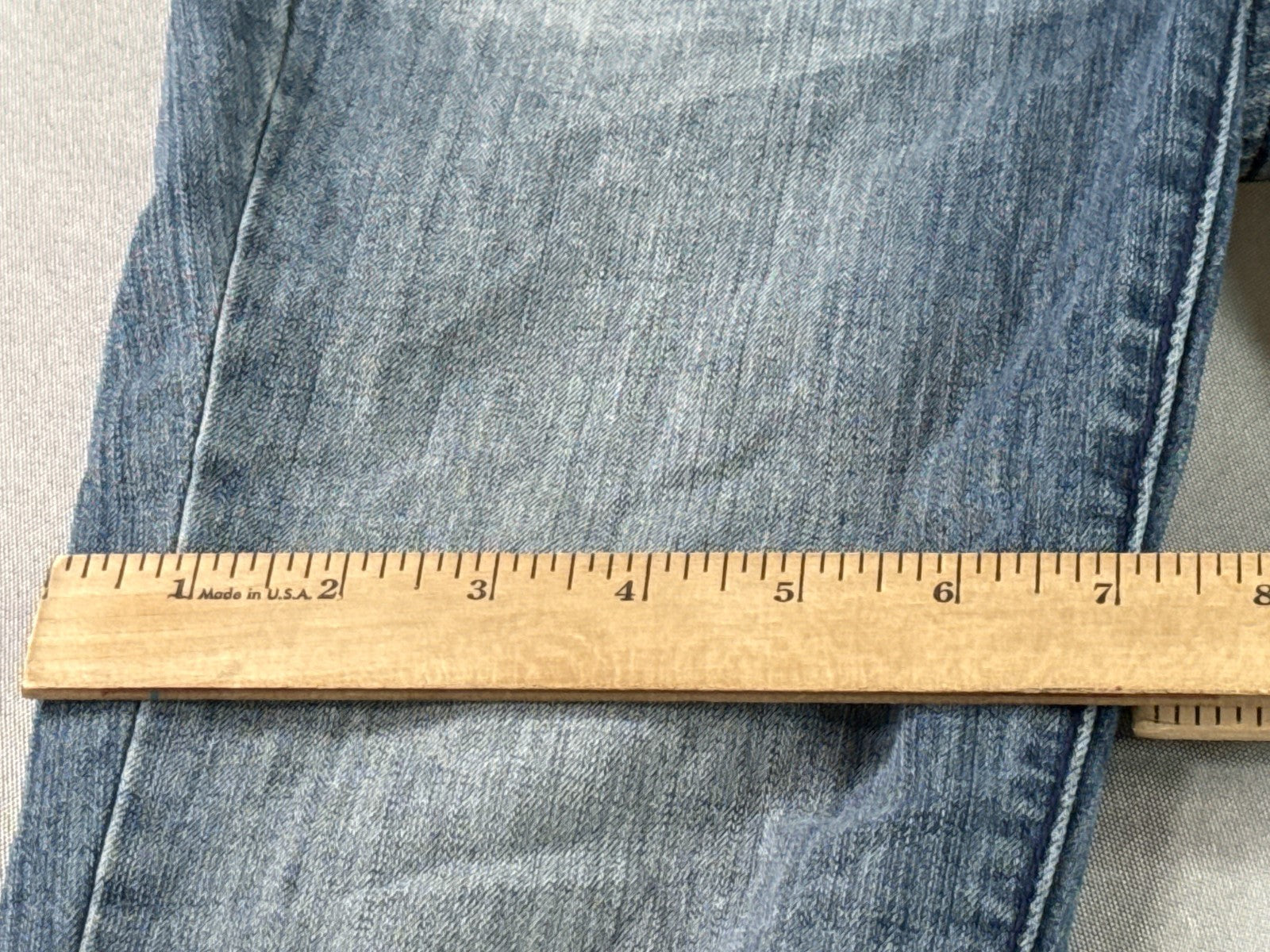 Simply Vera Vera Wang Capri Jeans Womens 0 Blue Mid Rise Stretch Distressed