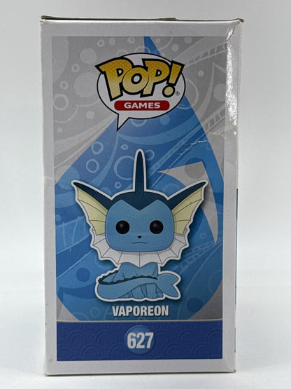 Funko Pop Vaporeon Games Pokémon Vinyl Figure #627 Blue Pokemon Boxed Animation
