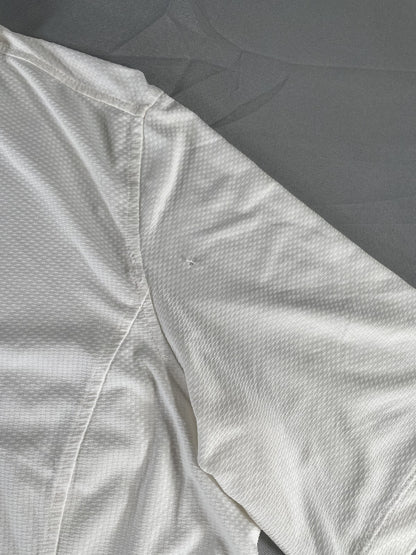 Monterey Club Shirt Womens Large Performance Golf Short Sleeve Crystal Button 92