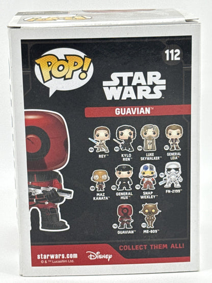 Funko Pop! Star Wars Guavian 112 Vinyl Bobble-Head Figure Red Force Awakens