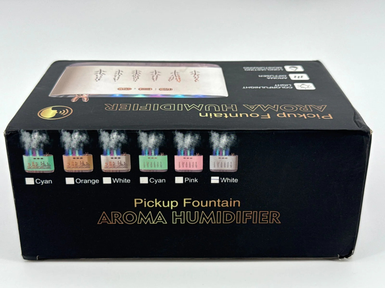 Pickup Fountain Aroma Humidifier Night Light USB Diffuser Large Capacity NEW