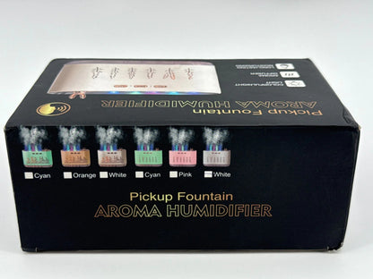 Pickup Fountain Aroma Humidifier Night Light USB Diffuser Large Capacity NEW
