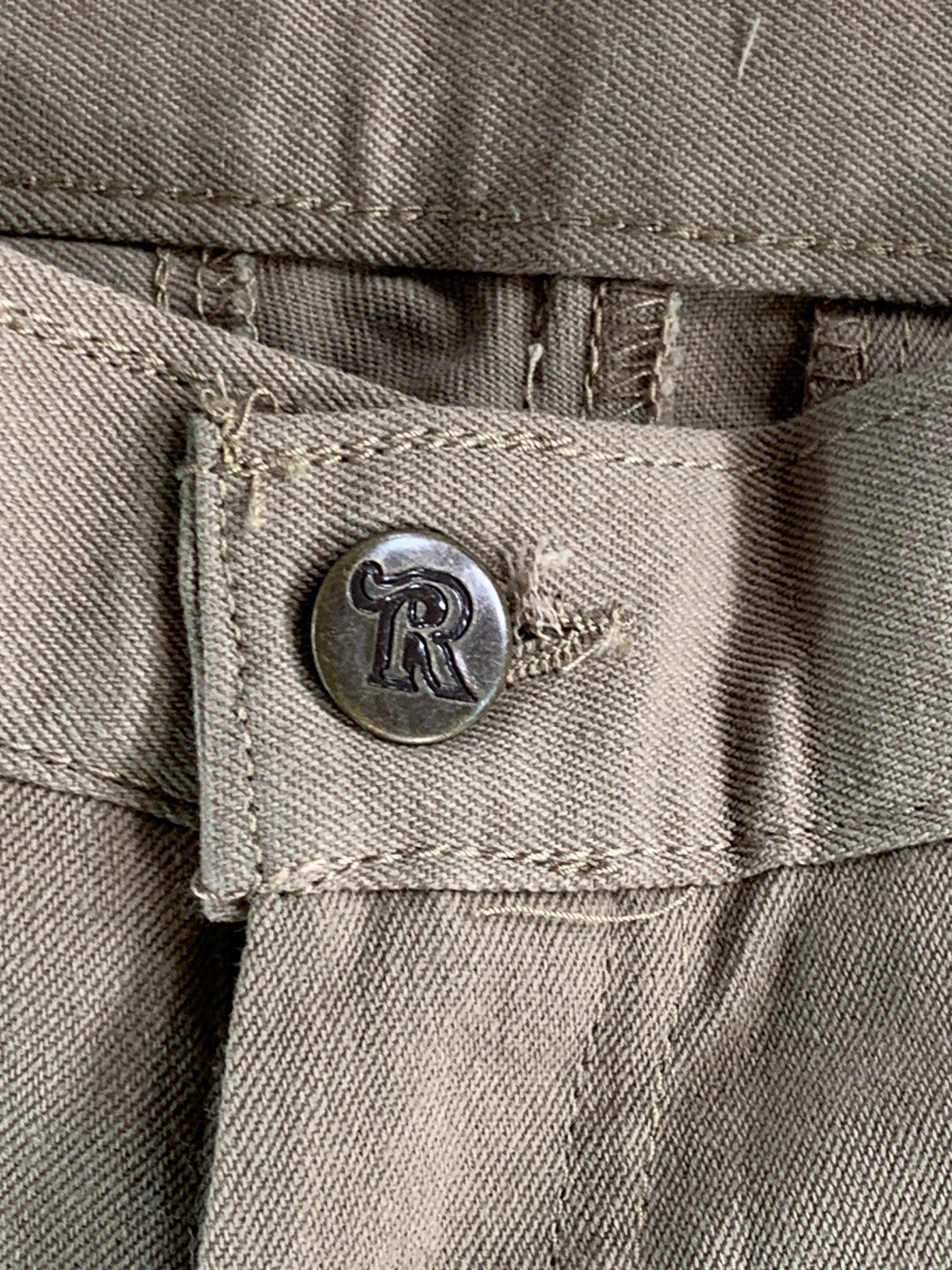 Riverside Tecasafe FR Work Pants 33x33 Beige Flame Resistant Arc Rated HRC2 USA