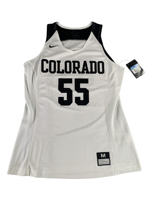 Colorado Buffaloes Basketball Jersey Womens Medium NCAA Nike Dri-FIT 55 New Tags