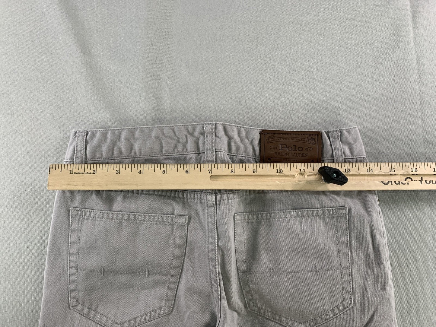 Polo Ralph Lauren Jeans Mens 34 Straight Fit Classic Five Pocket Embroidered RL