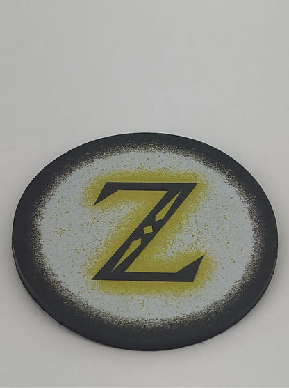Zelda Symbol Rubber Drink Coaster Nintendo Gaming Decor Apparel Clothing
