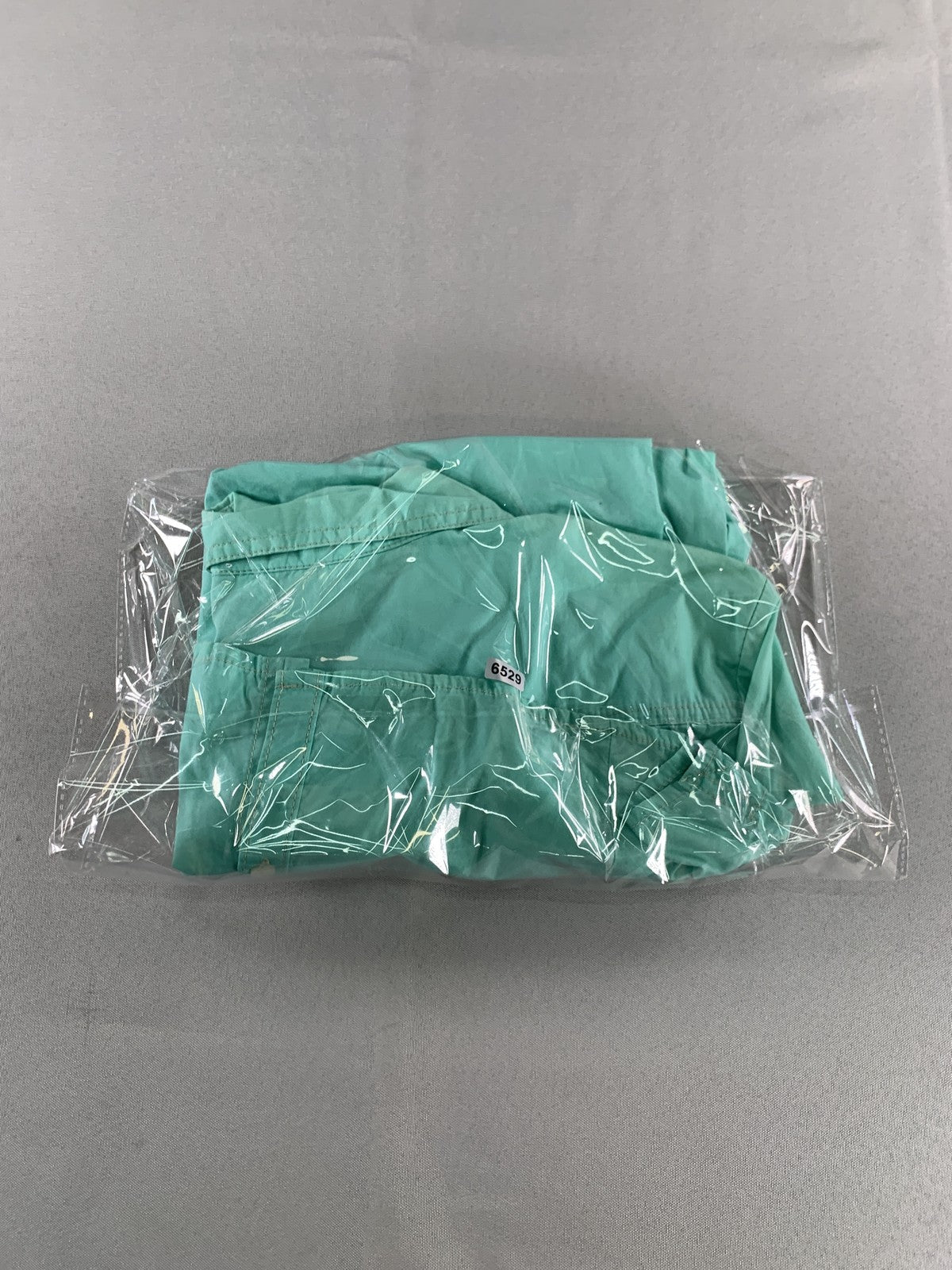 Tommy Hilfiger Shirt Womens 2XL Aqua Blue Long Sleeve Button Up Pocket Cotton
