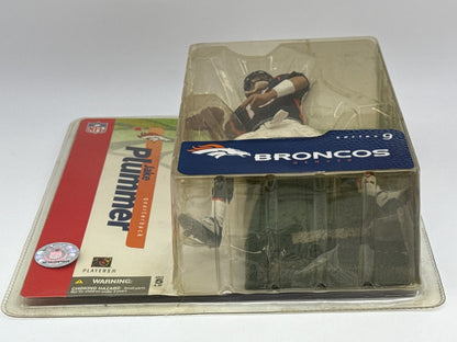 McFarlane NFL Series 9 Jake Plummer Denver Broncos QB #16 Blue Jersey Figure