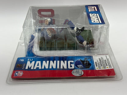 McFarlane NFL Series 13 Eli Manning NY Giants #10 QB Blue Jersey Figure Debut