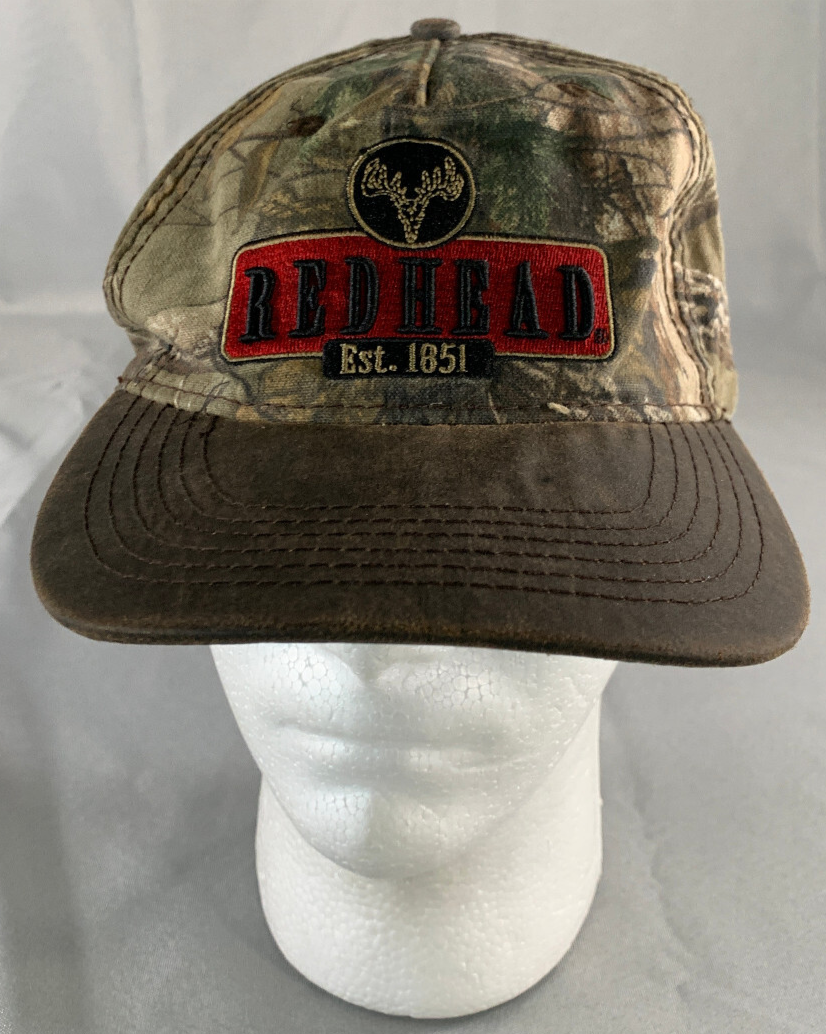 RedHead Bass Pro Shops Camo Hunting Hat OSFM Adjustable Cap Embroidered Est 1851