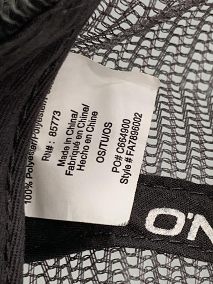O'Neill Hat Cap Snap Back Mens One Size Blue Black Trucker Mesh Sea You Later