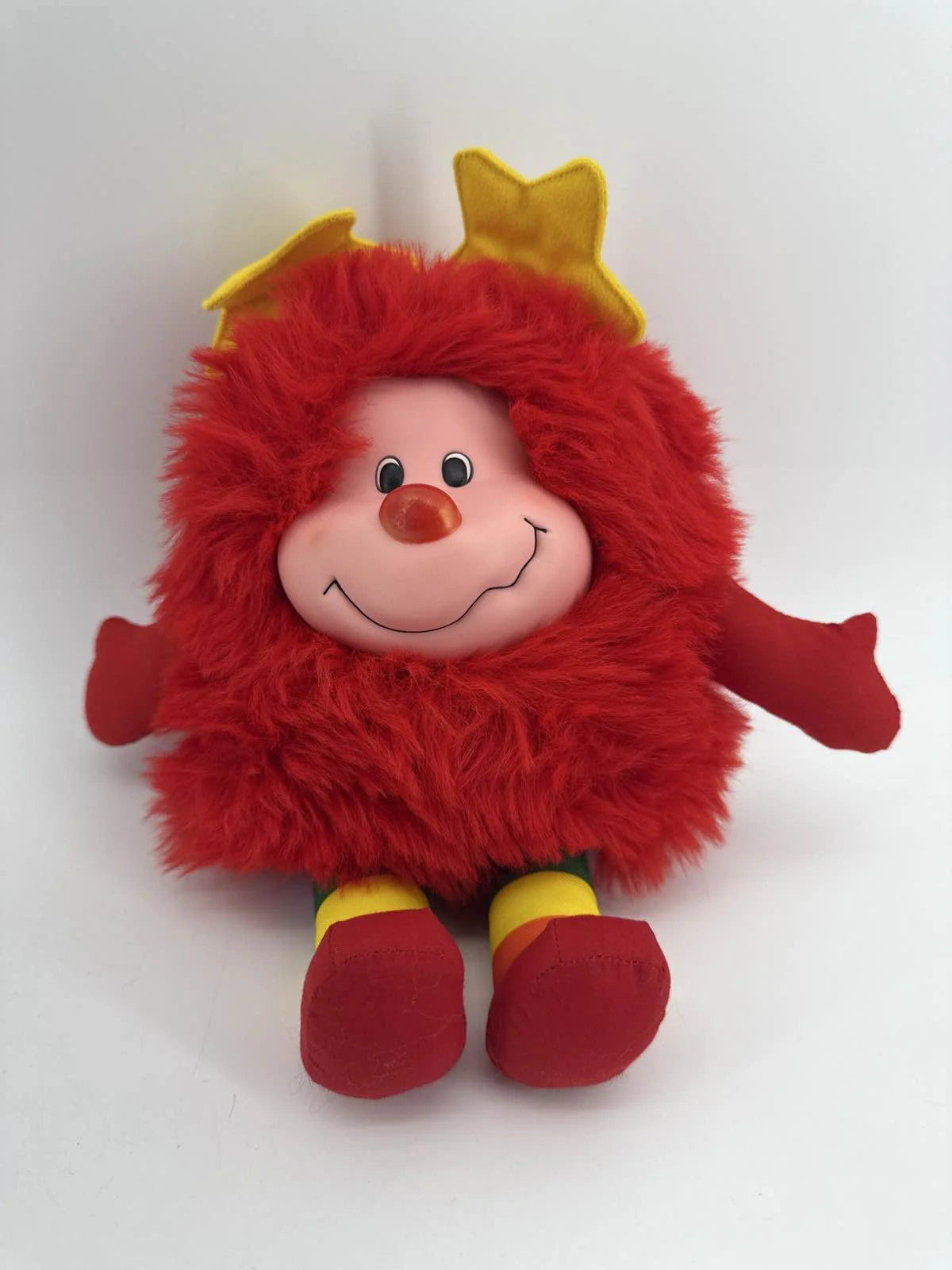1983 Rainbow Brite Red Romeo Sprite Plush 11" Hallmark Mattel Stars 11quot