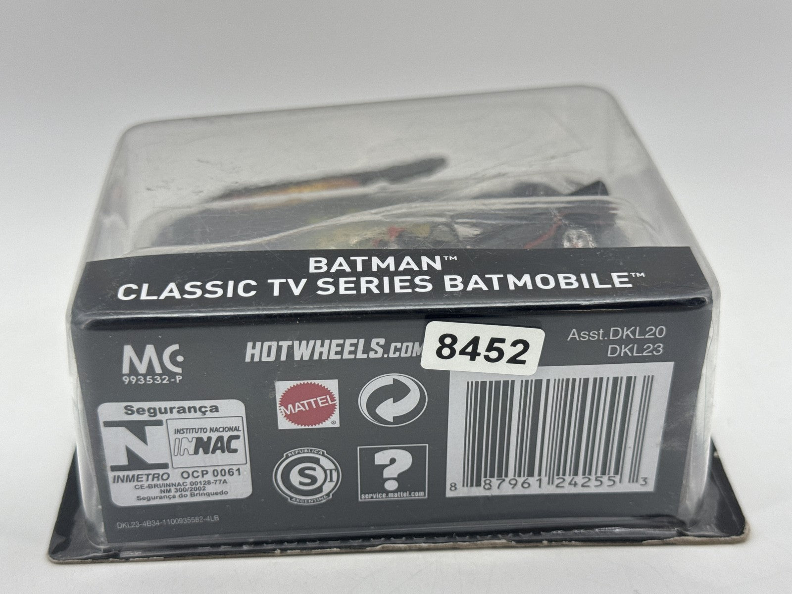 Hot Wheels Batman Classic TV Series Batmobile Diecast Car Black Metal Show