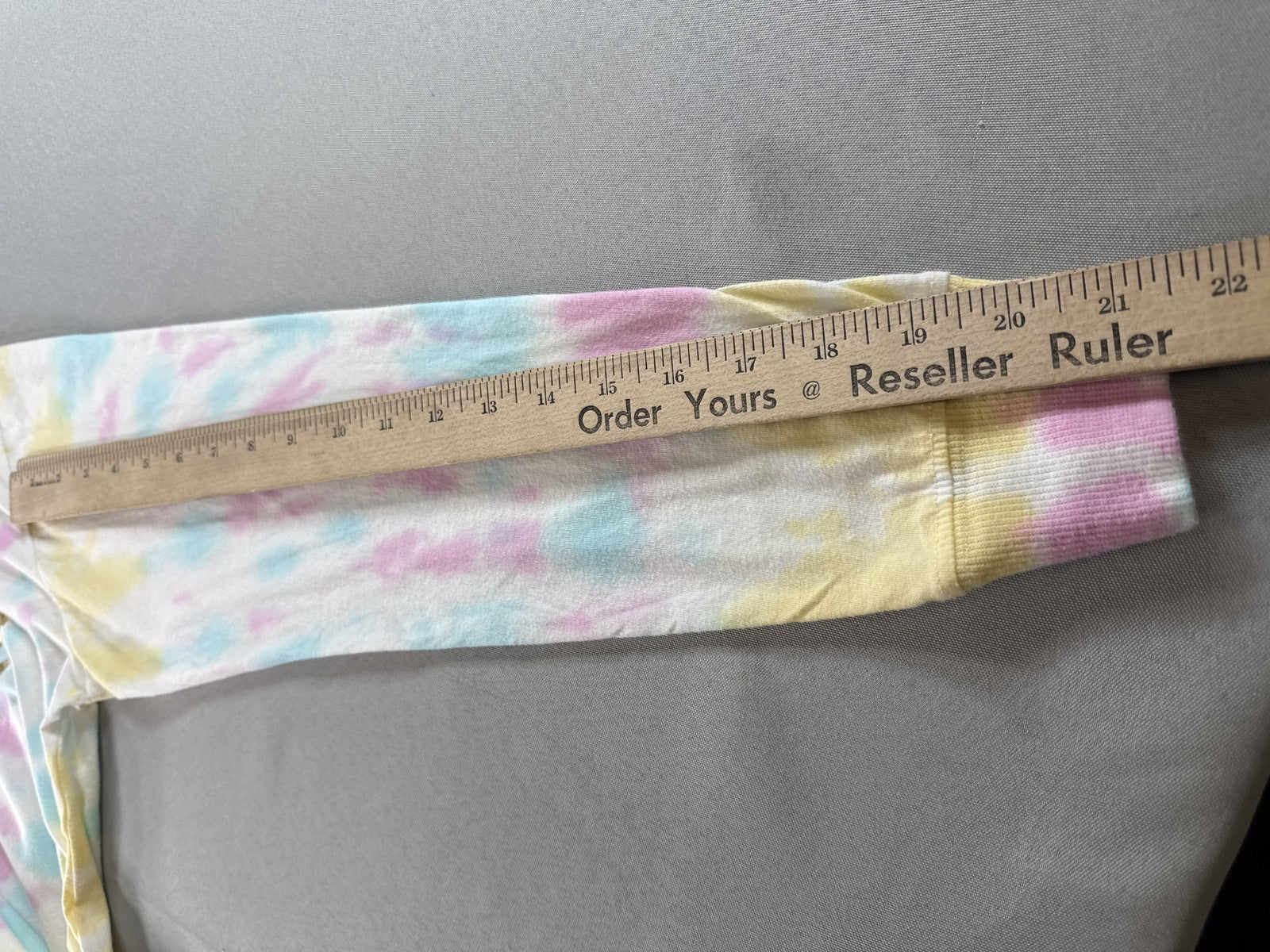 NO BOUNDARIES Grateful Long Sleeve Shirt M (7 9) Pastel Cotton All Over Print