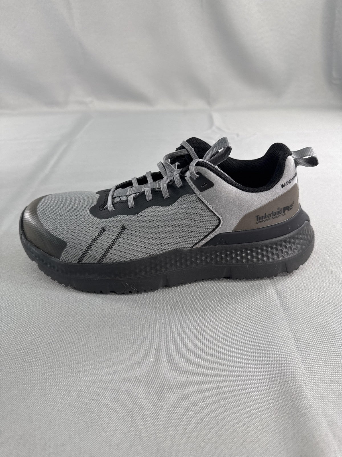 Timberland PRO Work Shoes Mens Size 7.5 Gray Black Anti-Fatigue ReBOTL A5PKE