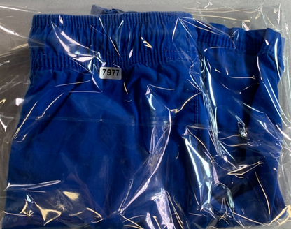 Arizona Jean Co Boys XS 6 7 Royal Blue Pull On Cargo Shorts Drawstring Waist