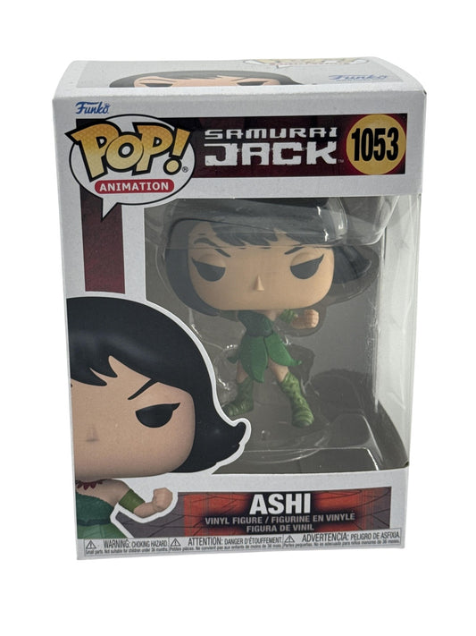 Funko Pop Animation Samurai Jack Ashi #1053 Vinyl Figure Multicolor Cartoon Red
