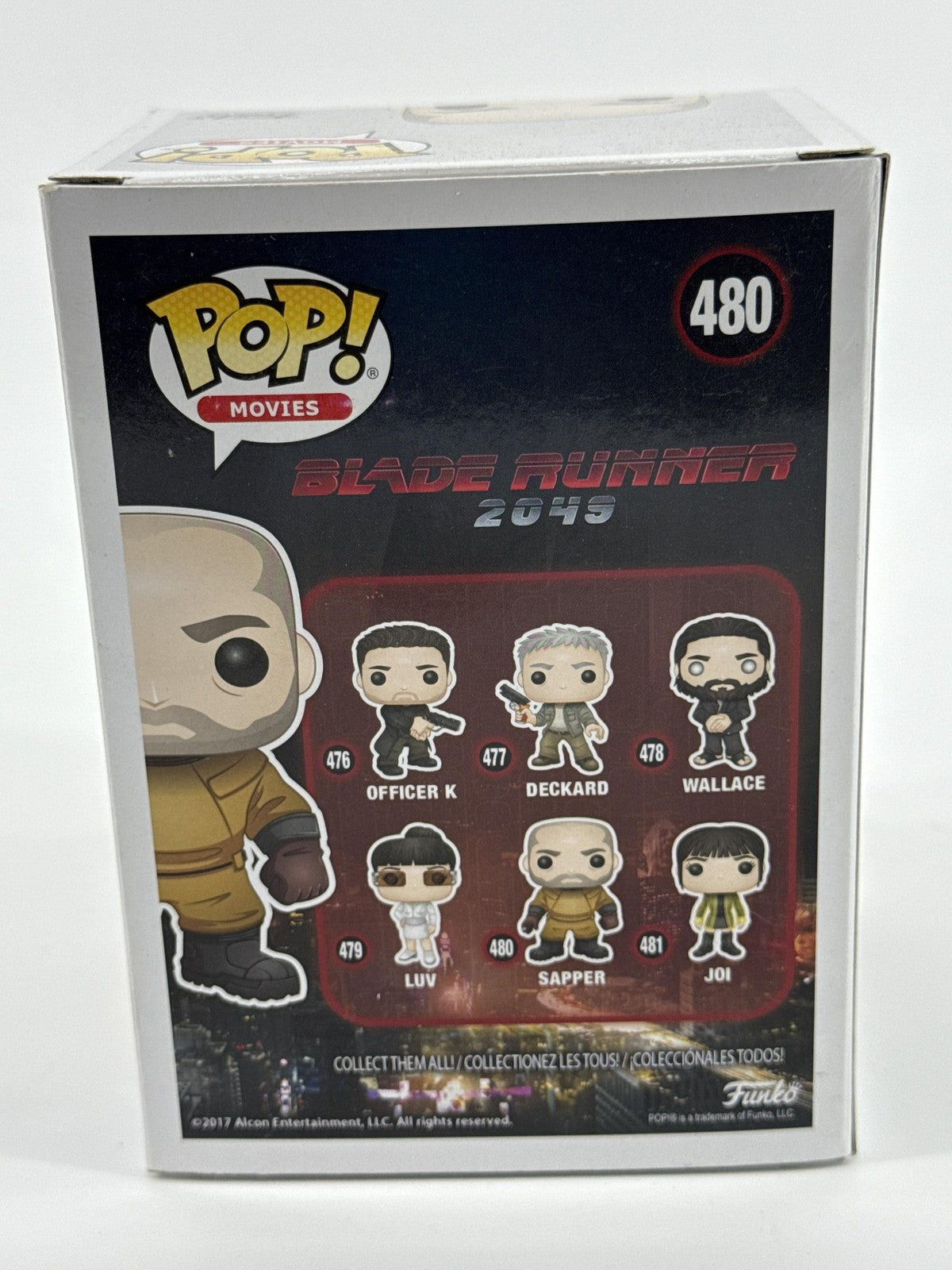 Funko Pop! Movies Blade Runner 2049 Sapper #480 Vinyl Figure Standard Size White