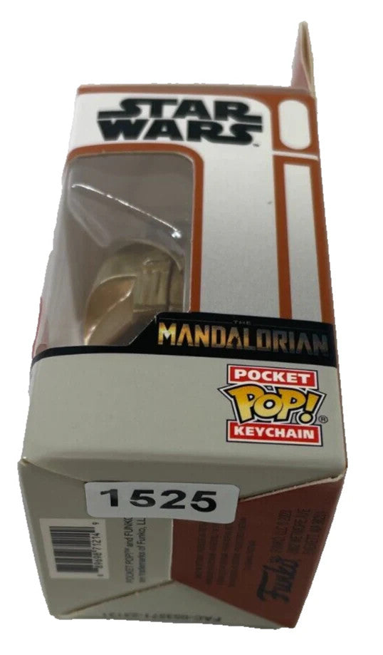 Funko Pop Keychain The Armorer GameStop Exclusive Star Wars Mandalorian NIB Viny