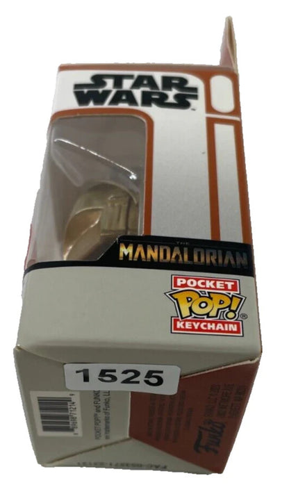 Funko Pop Keychain The Armorer GameStop Exclusive Star Wars Mandalorian NIB Viny