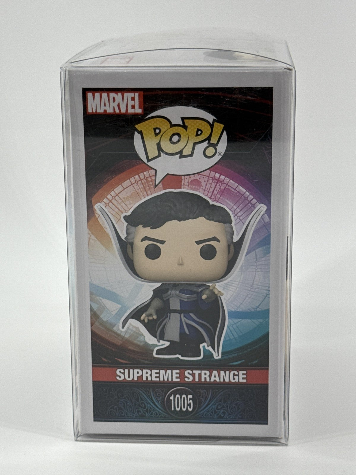Funko Pop Marvel Doctor Strange Supreme Strange 1005 Vinyl Bobblehead Blue Movie
