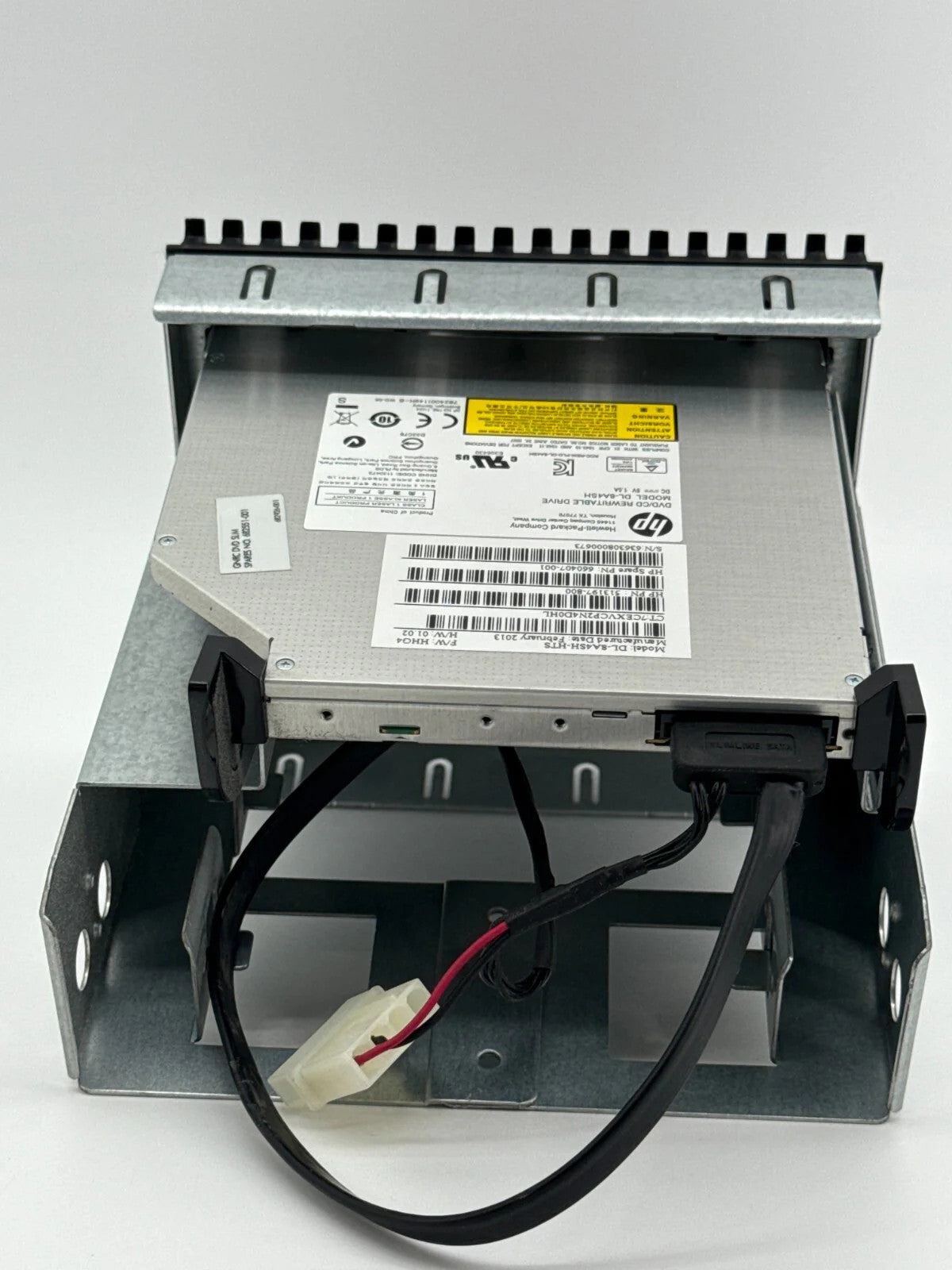 HP Z800 Z820 Slot-Load DVD DL-84ASH Drive 483510-003 Carrier amp Cables OEM NWT