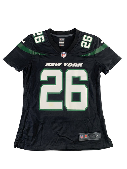 New York Jets Jersey Womens Small NFL Football LeVeon Bell 26 Nike On Field