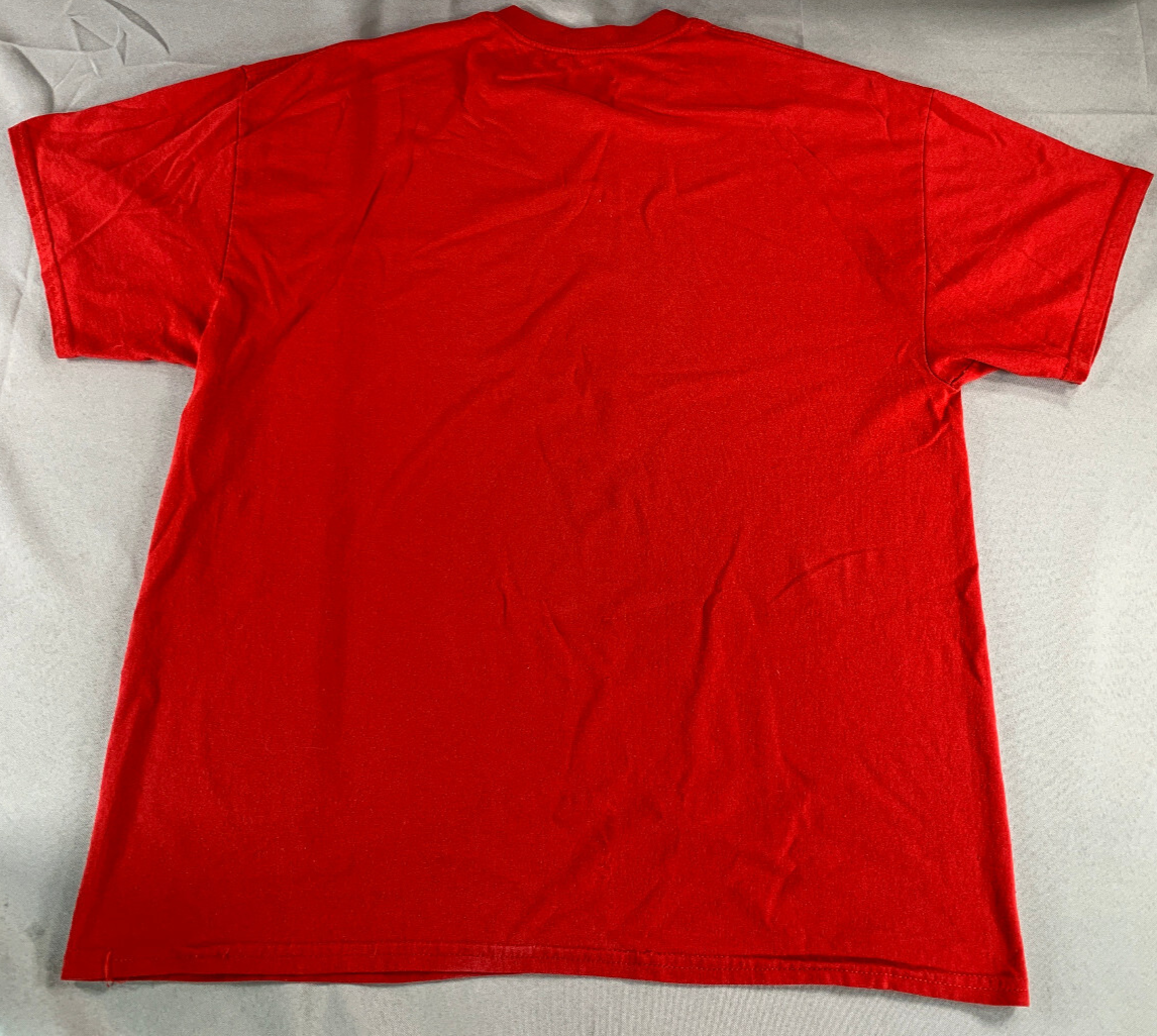 Pope Skates #1 USA Red Graphic T-Shirt M Gildan Patriotic Skateboarding Tee