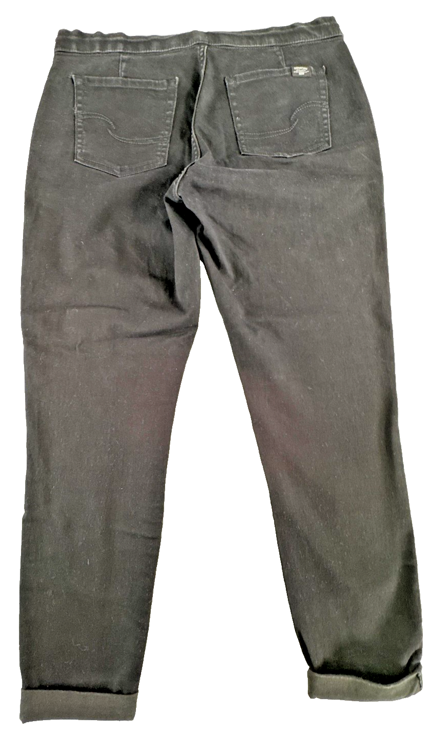 Levi Strauss Jogger Pants Mens W30 Black Signature Gold Casual Athletic Stretch